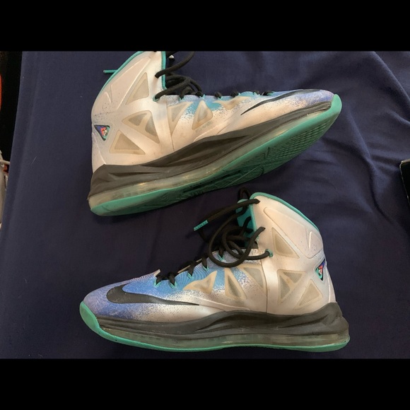 Lebron 10 pure platinum / re-entry - Picture 5 of 8